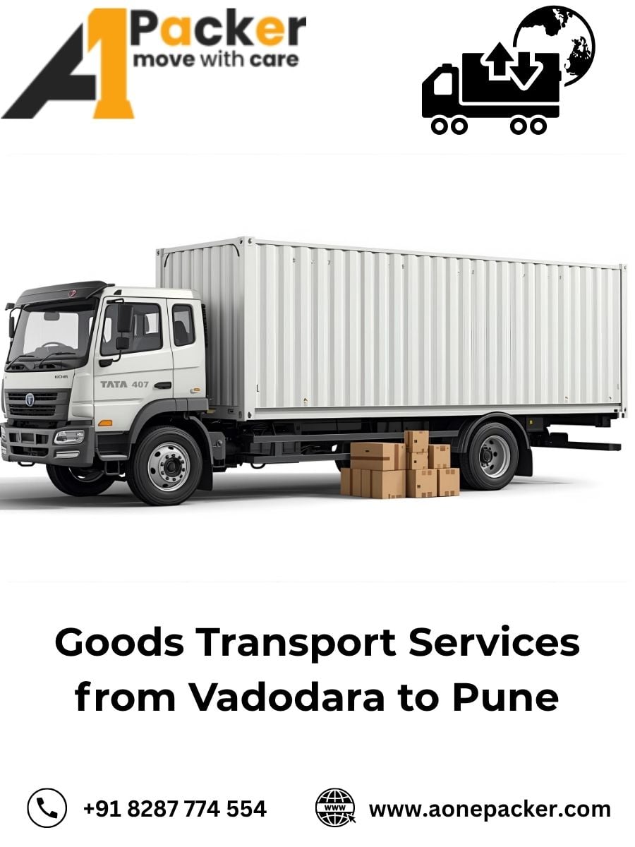 Goods Transport from Vadodara to Pune