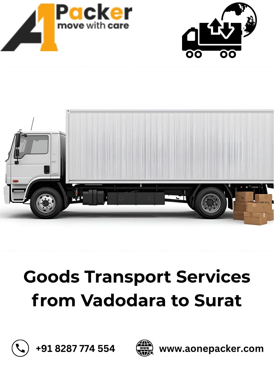 Goods Transport from Vadodara to Surat