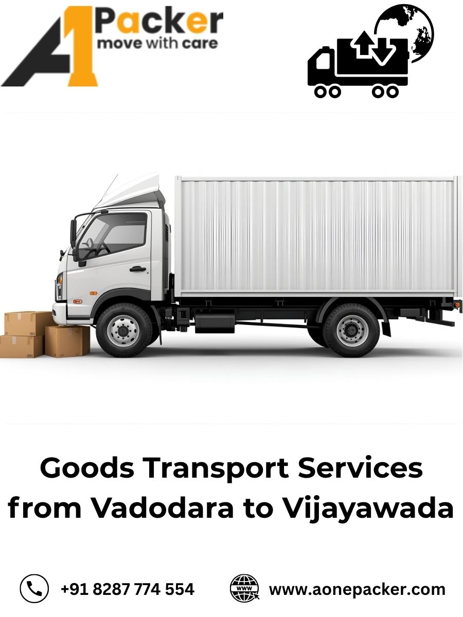 Goods Transport from Vadodara to Vijayawada