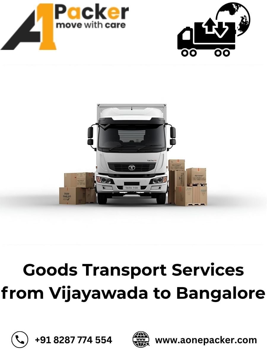 Goods Transport from Vijayawada to Bangalore