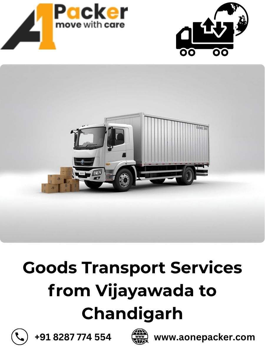 Goods Transport from Vijayawada to Chandigarh