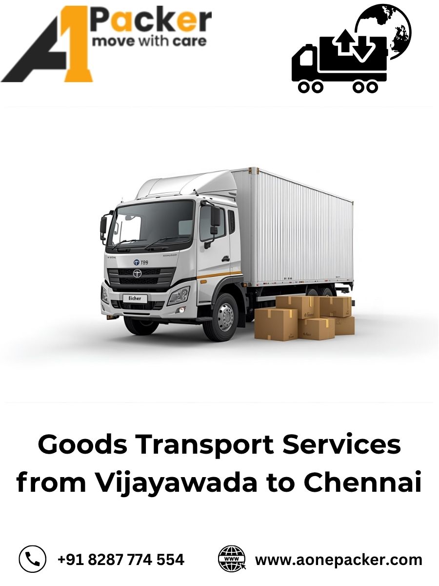 Goods Transport from Vijayawada to Chennai