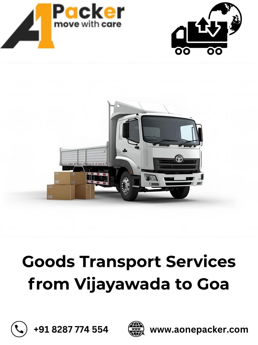 Goods Transport from Vijayawada to Goa