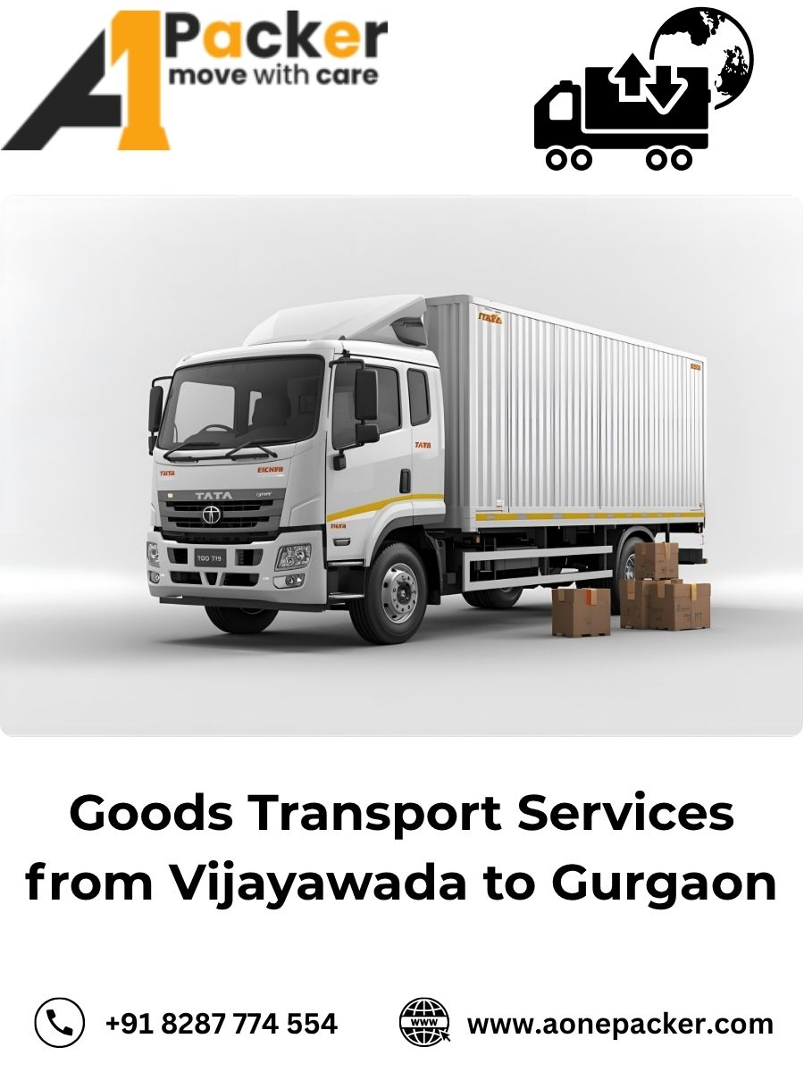 Goods Transport from Vijayawada to Gurgaon