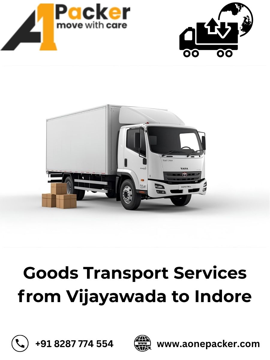 Goods Transport from Vijayawada to Indore