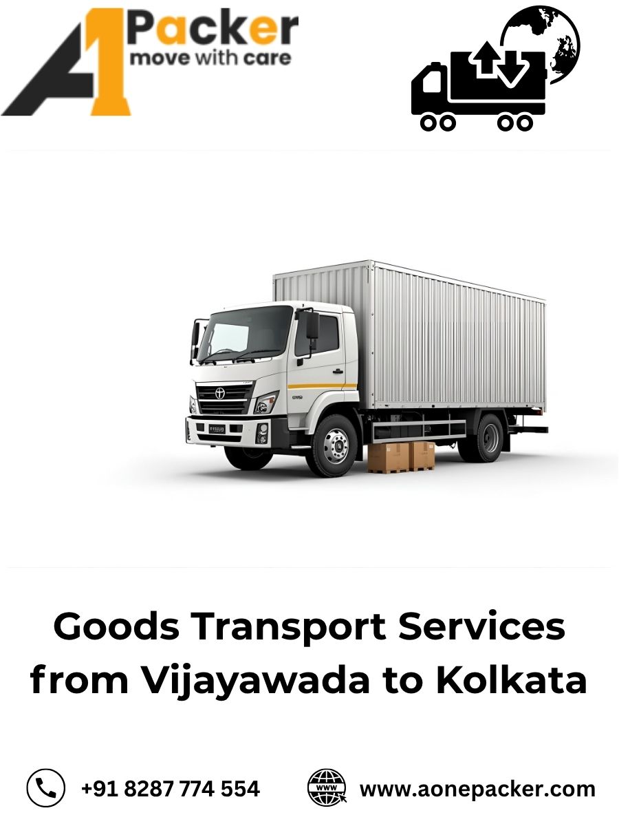 Goods Transport from Vijayawada to Kolkata