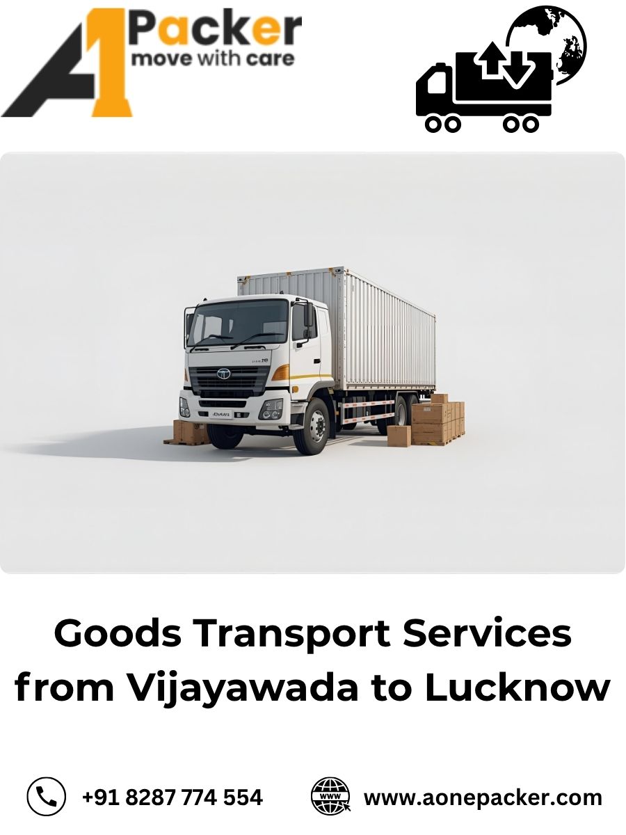 Goods Transport from Vijayawada to Lucknow