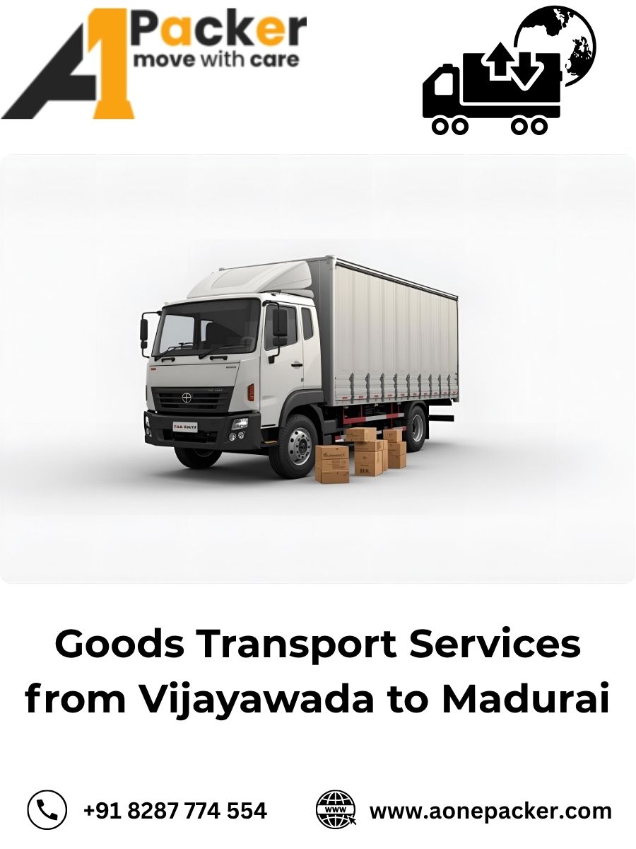 Goods Transport from Vijayawada to Madurai