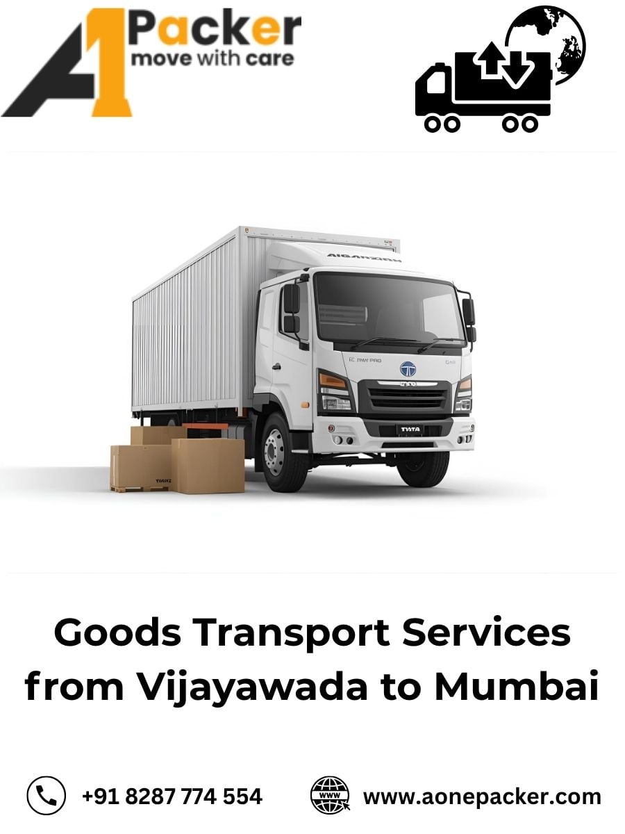 Goods Transport from Vijayawada to Mumbai