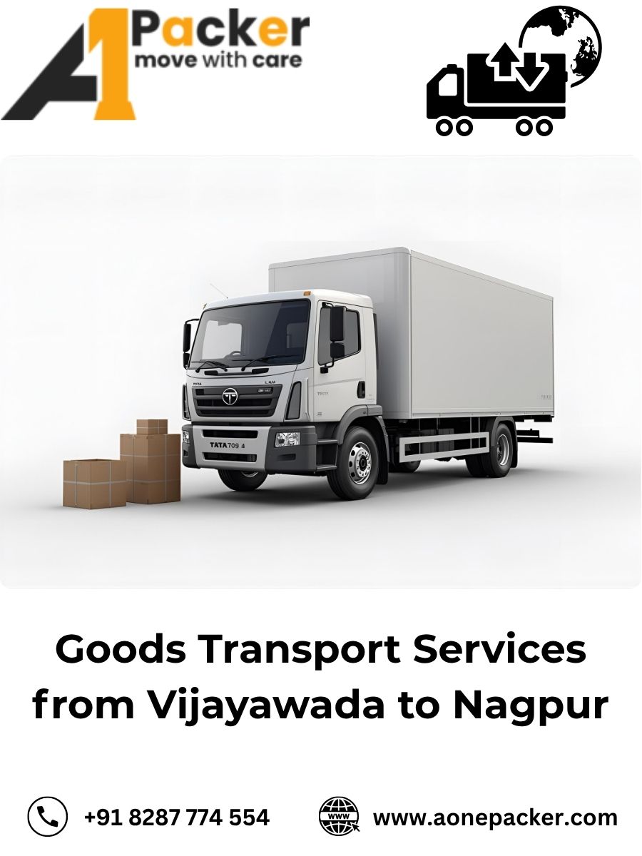 Goods Transport from Vijayawada to Nagpur