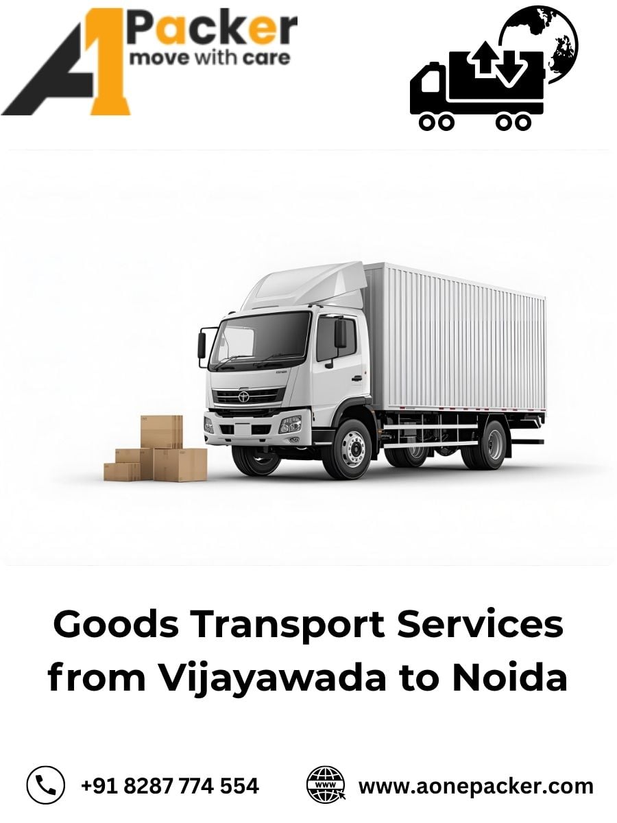 Goods Transport from Vijayawada to Noida