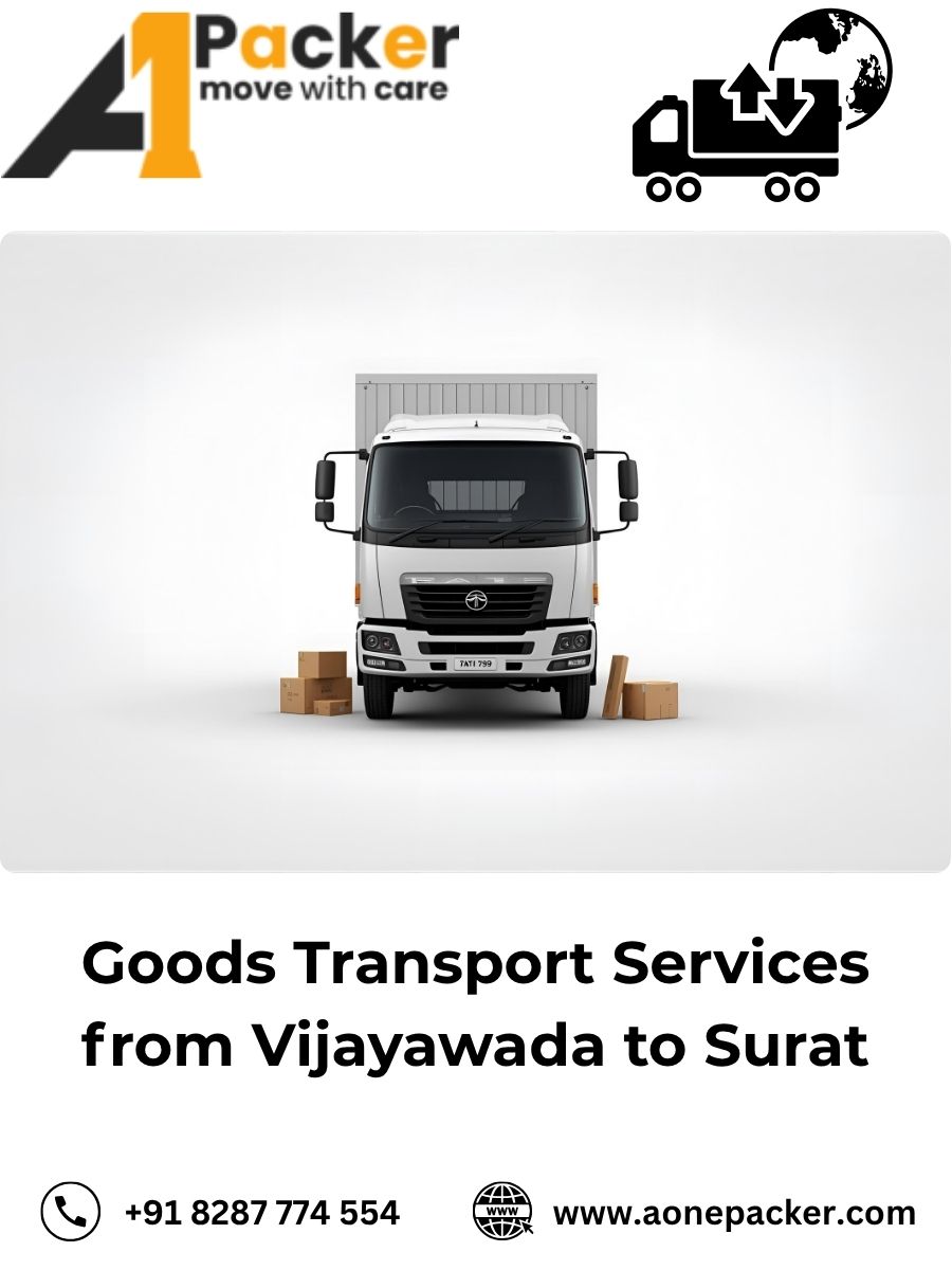 Goods Transport from Vijayawada to Surat