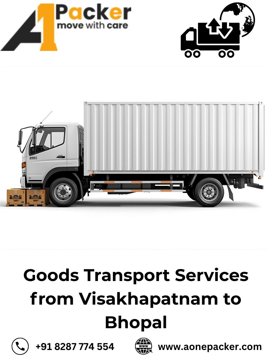 Goods Transport from Visakhapatnam to Bhopal