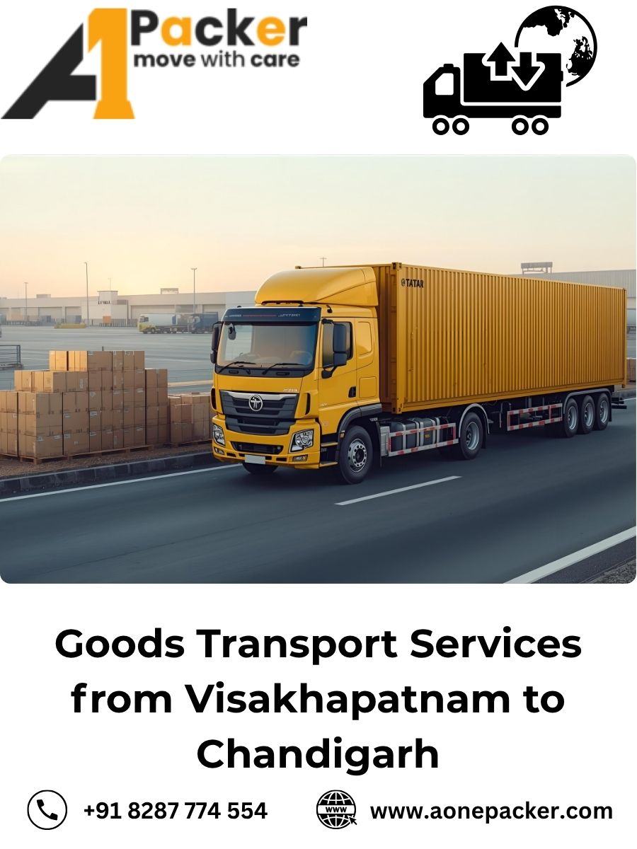 Goods Transport from Visakhapatnam to Chandigarh