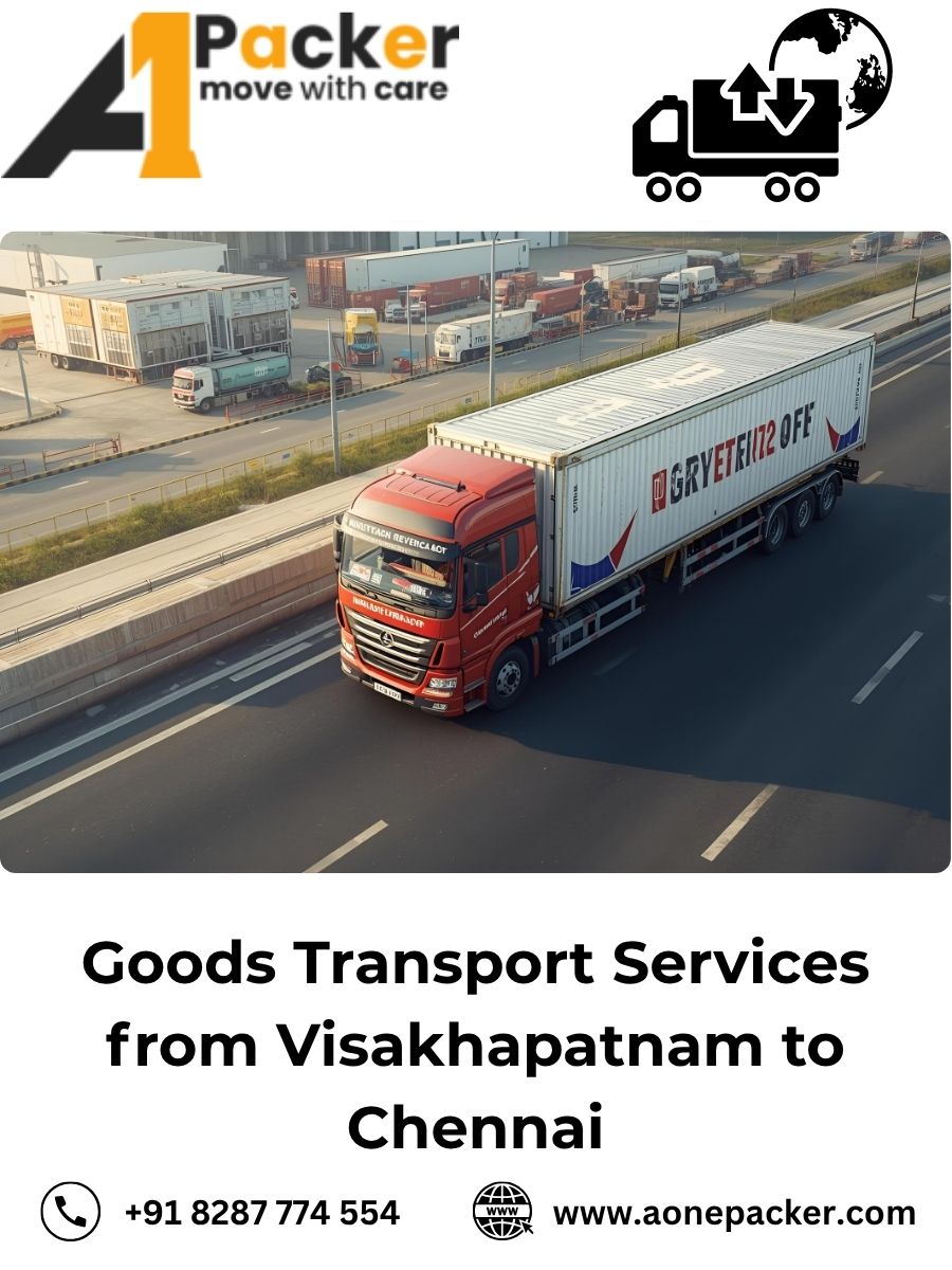 Goods Transport from Visakhapatnam to Chennai