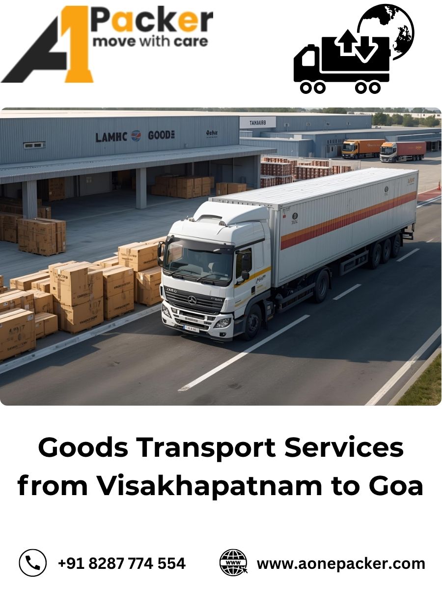 Goods Transport from Visakhapatnam to Goa