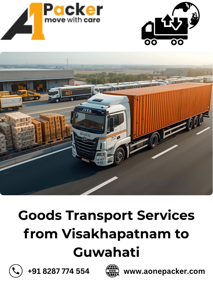 Goods Transport from Visakhapatnam to Guwahati