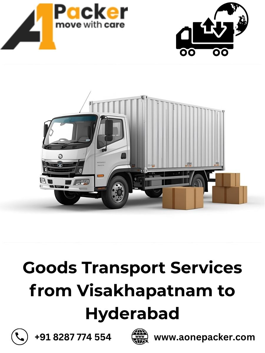 Goods Transport from Visakhapatnam to Hyderabad