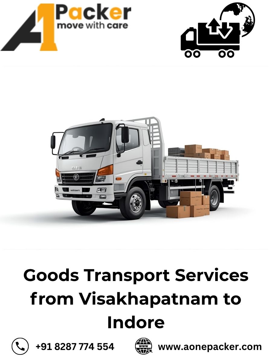 Goods Transport from Visakhapatnam to Indore