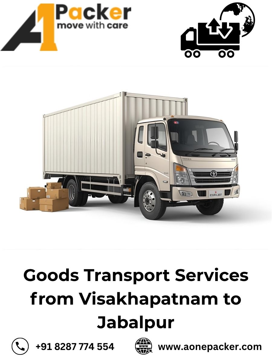 Goods Transport from Visakhapatnam to Jabalpur