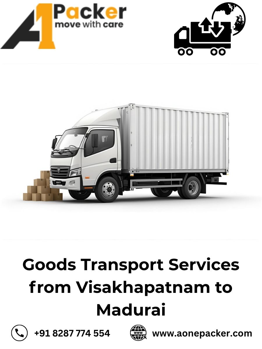 Goods Transport from Visakhapatnam to Madurai