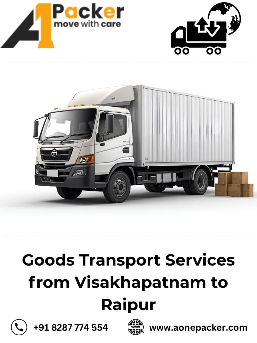 Goods Transport from Visakhapatnam to Raipur