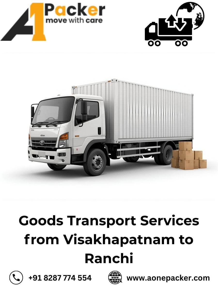 Goods Transport from Visakhapatnam to Ranchi