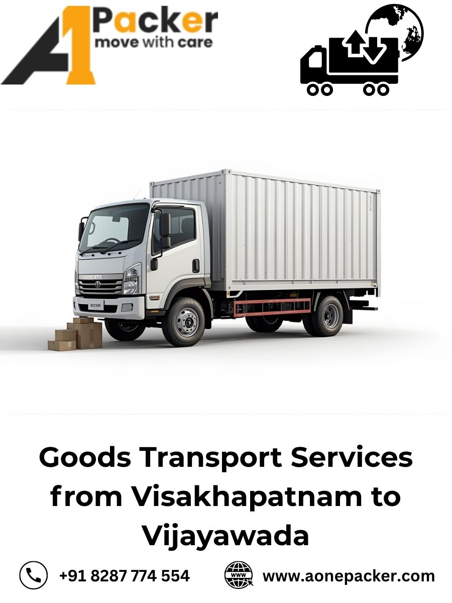 Goods Transport from Visakhapatnam to Vijayawada
