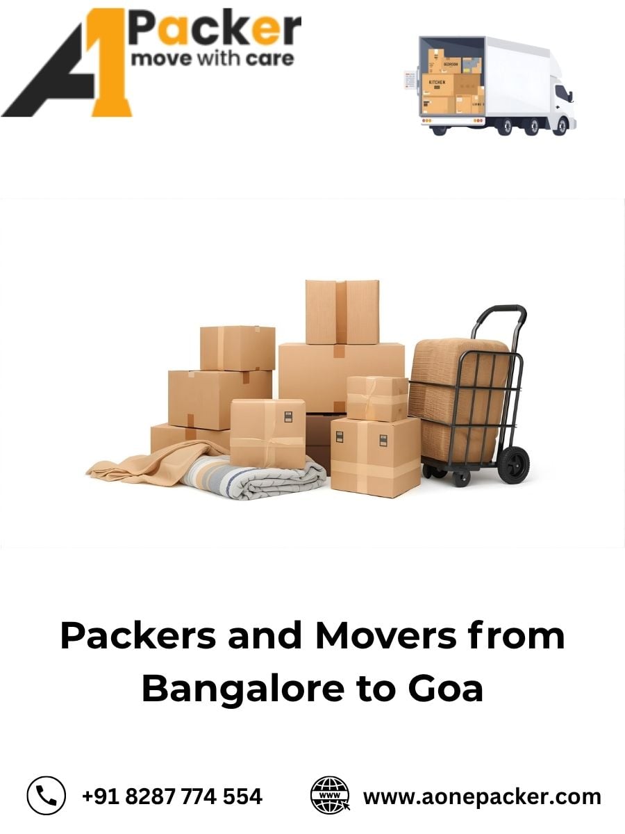 Packers and Movers from Bangalore to Goa