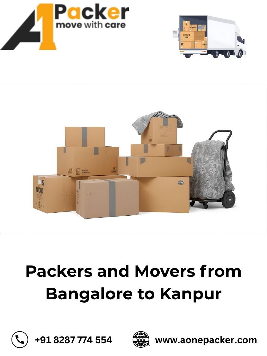 Packers and Movers from Bangalore to Kanpur