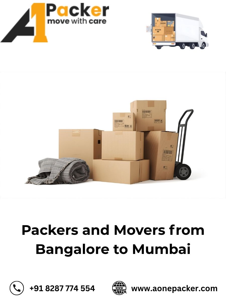 Packers and Movers from Bangalore to Mumbai