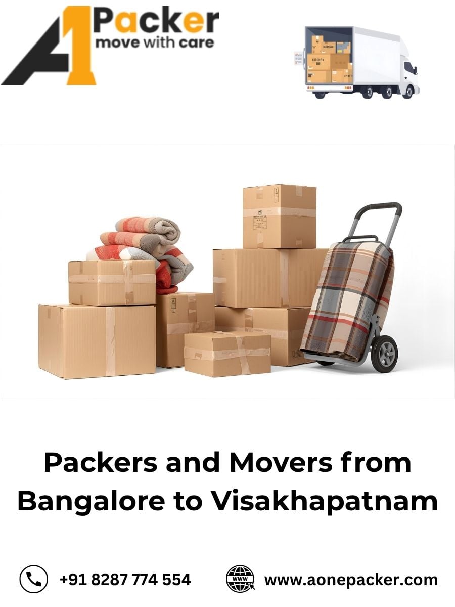 Packers and Movers from Bangalore to Visakhapatnam