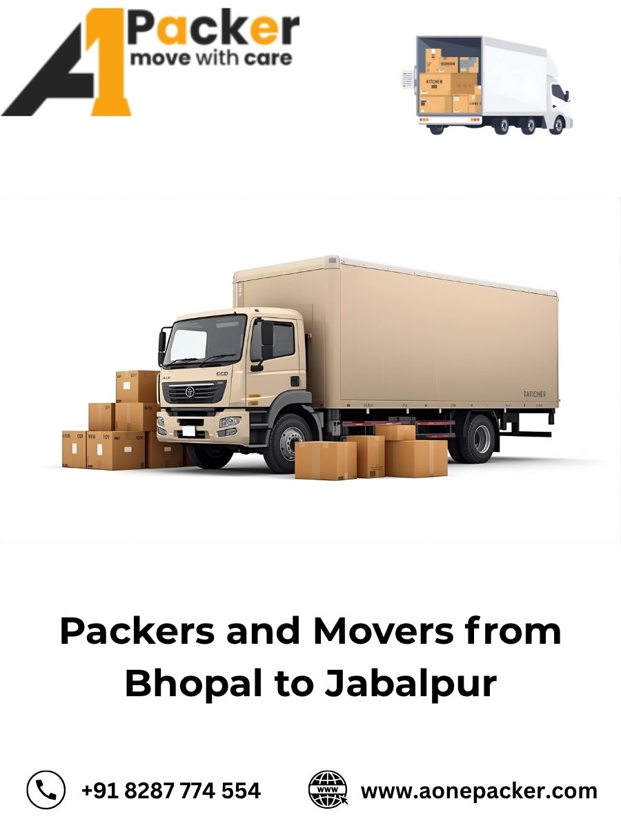 Packers and Movers from Bhopal to Jabalpur