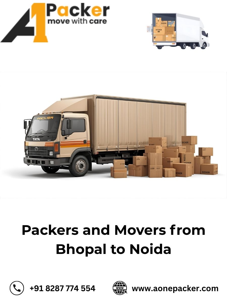 Packers and Movers from Bhopal to Noida