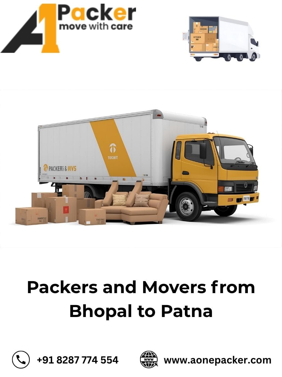 Packers and Movers from Bhopal to Patna
