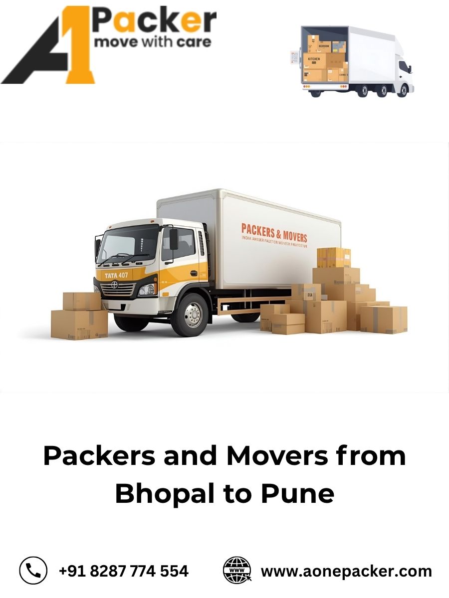 Packers and Movers from Bhopal to Pune