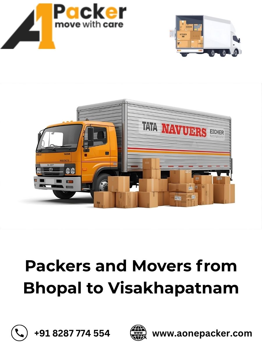 Packers and Movers from Bhopal to Visakhapatnam