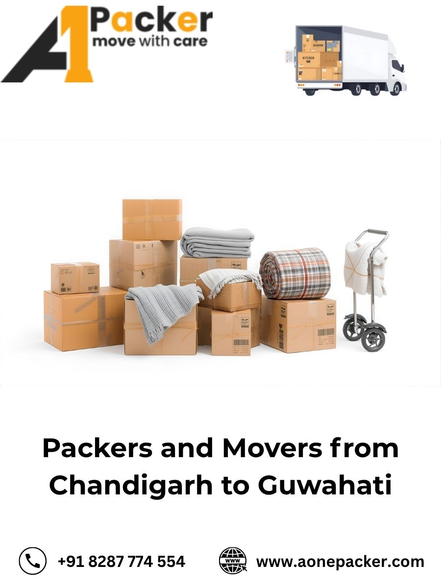 Packers and Movers from Chandigarh to Guwahati