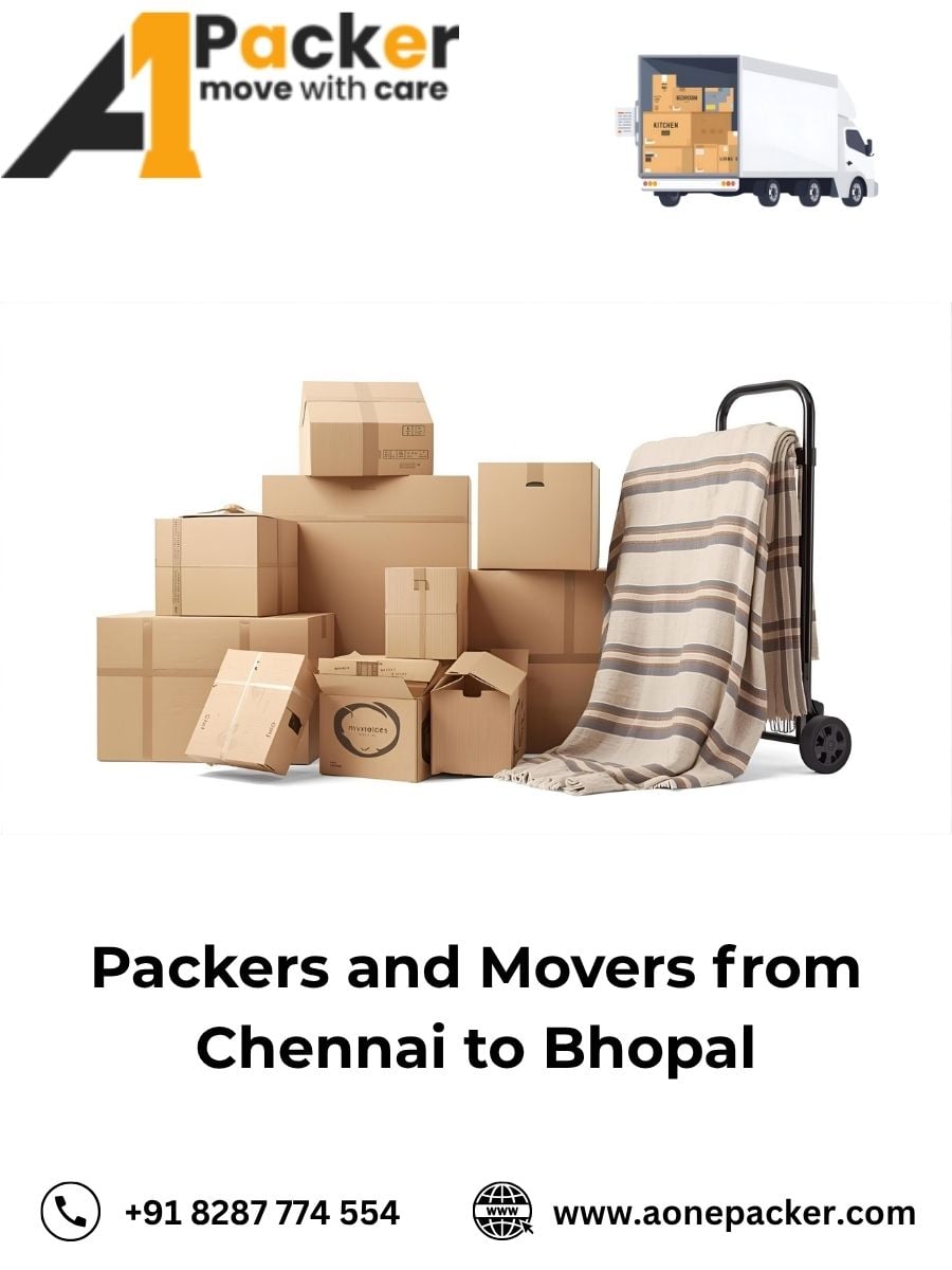 Packers and Movers from Chennai to Bhopal