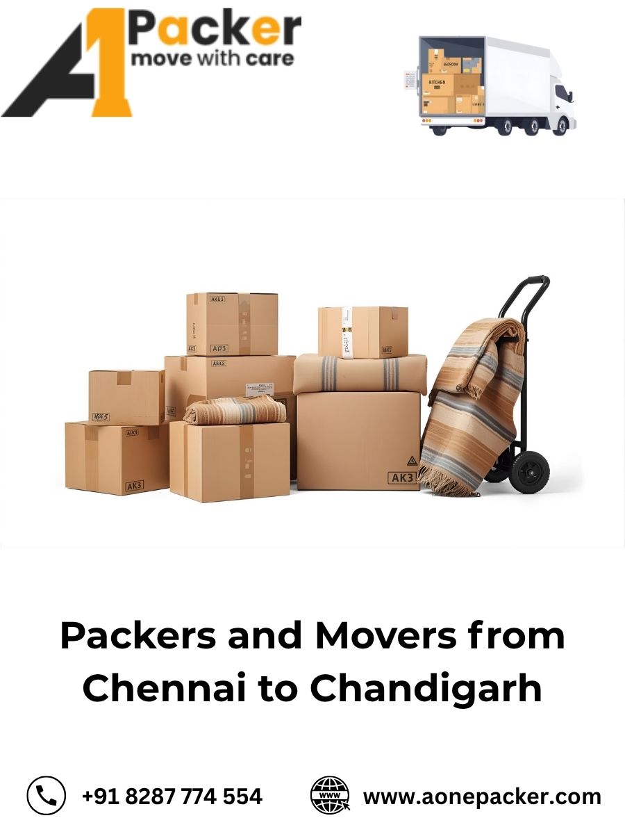 Packers and Movers from Chennai to Chandigarh
