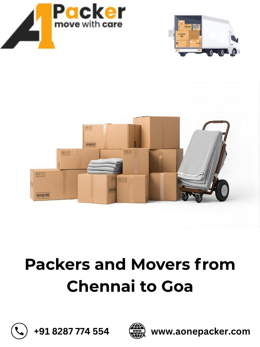 Packers and Movers from Chennai to Goa