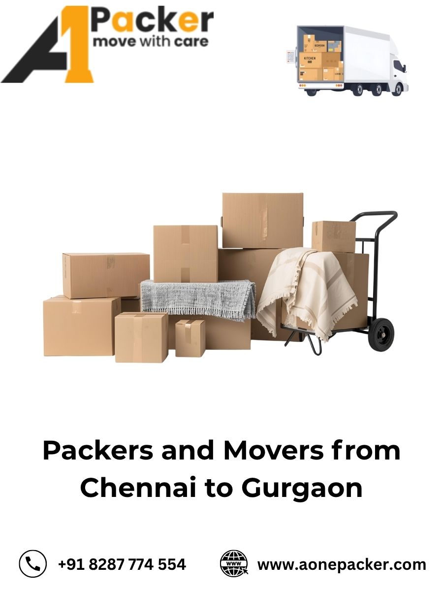 Packers and Movers from Chennai to Gurgaon