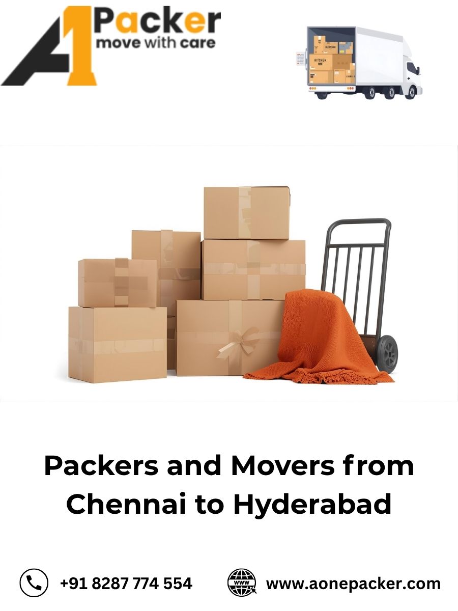 Packers and Movers from Chennai to Hyderabad