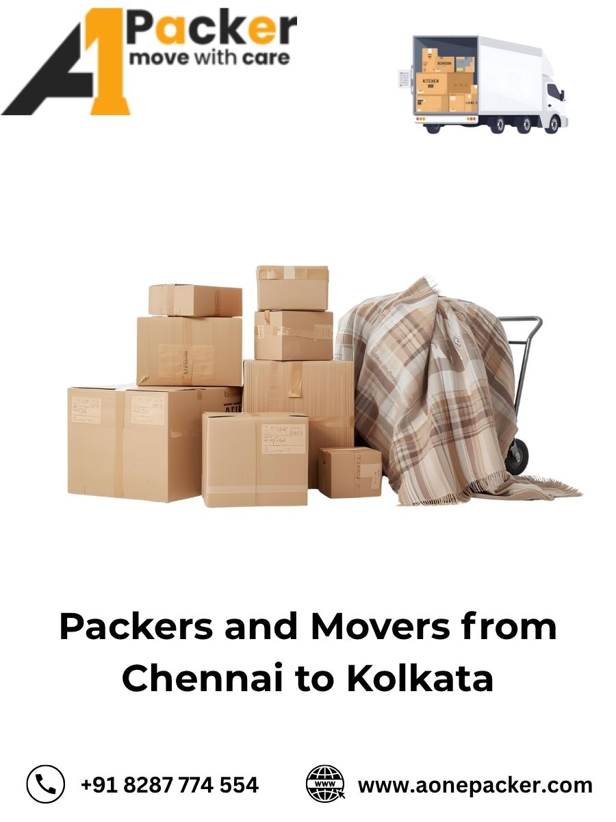 Packers and Movers from Chennai to Kolkata