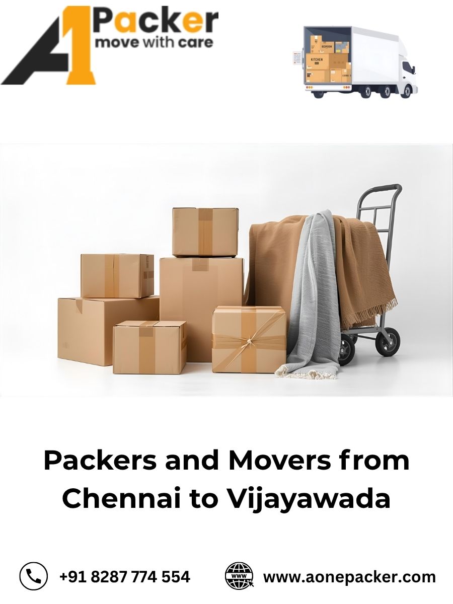 Packers and Movers from Chennai to Vijayawada