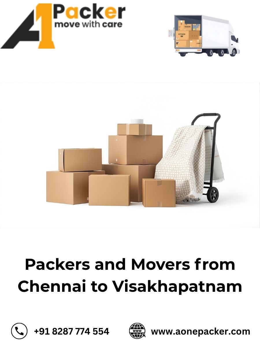Packers and Movers from Chennai to Visakhapatnam