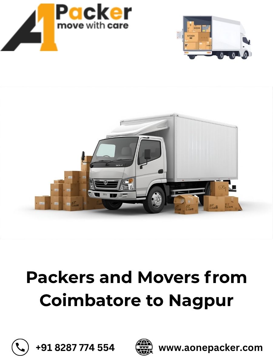 Packers and Movers from Coimbatore to Nagpur