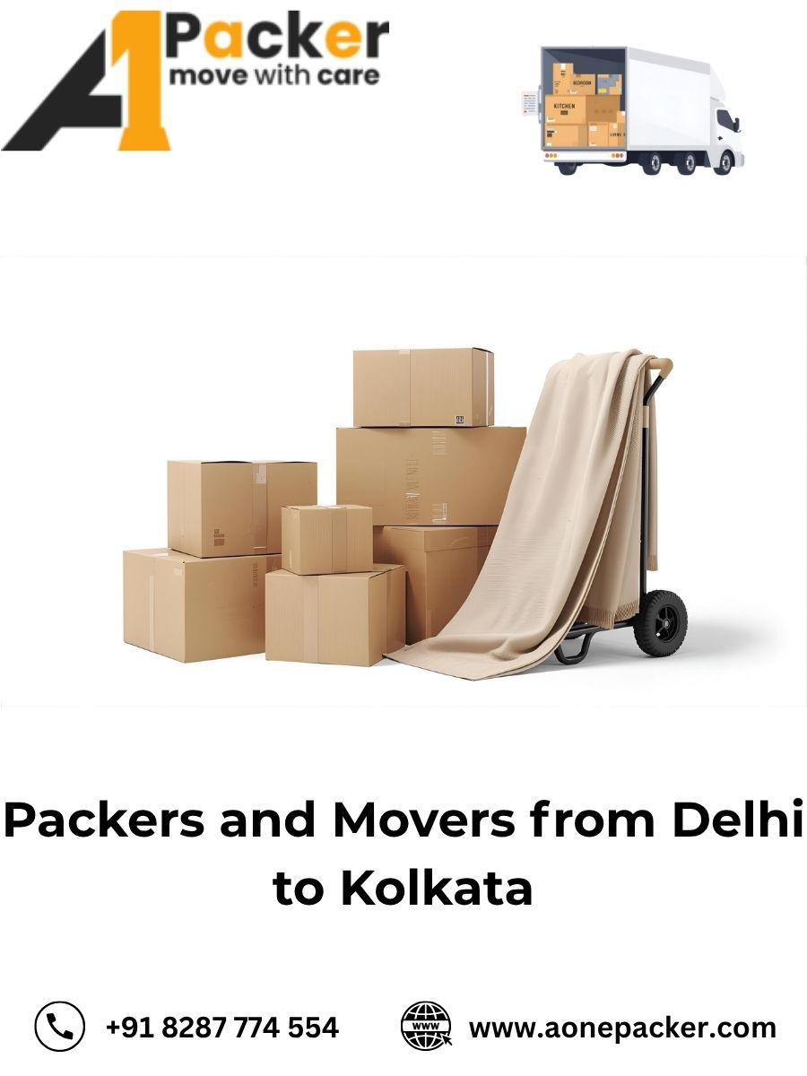 Packers and Movers from Delhi to Kolkata