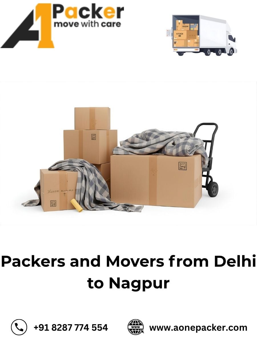 Packers and Movers from Delhi to Nagpur