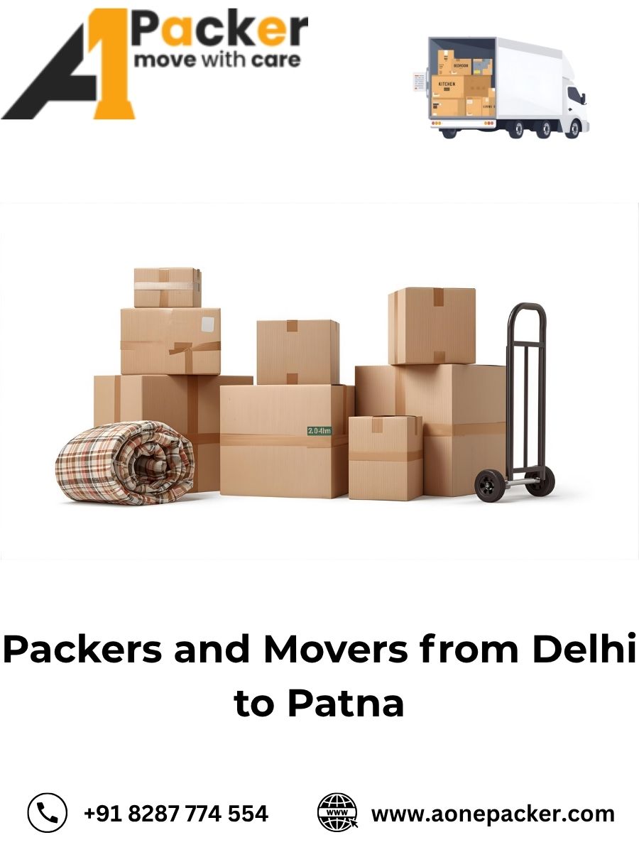 Packers and Movers from Delhi to Patna